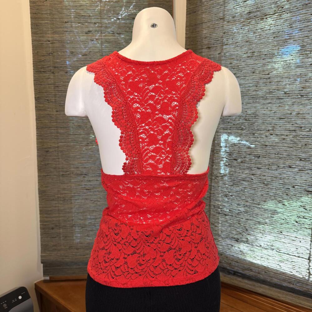 Free People Sure Thing Lace Tank Top - Picture 7 of 8